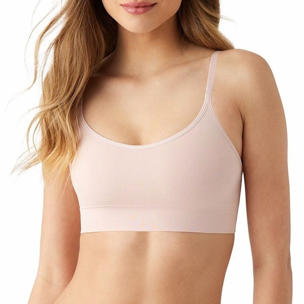 b.tempt'd by Wacoal Comfort Intended Seamless Bralette Rose Smoke Size M NWT